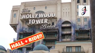 The Hollywood Tower Hotel FULL RIDE Walt Disney Studios [upl. by Toffic172]