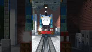 THOMAS MEETS FNAF IN MINECRAFT shorts [upl. by Fabiola]