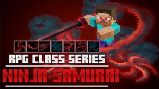 Minecraft RPG Class Series  Ninja Samurai [upl. by Aihsatal888]