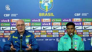 Coletiva de imprensa da Seleção Brasileira 07092024 [upl. by Olethea]