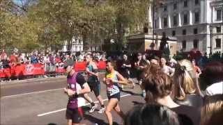 London Marathon 2014 Clips [upl. by Enirac]