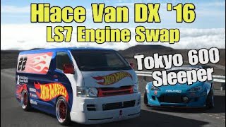 GT7 Hiace Van Engine Swap Review and Money Method [upl. by Cassil]