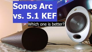 Sonos Arc vs 51 KEF [upl. by Thgiwed]