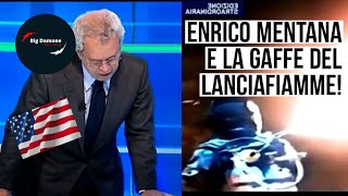 📢 Clamorosa GAFFE di Enrico MENTANA scambia la scena di un film per gli scontri a Capitol Hill [upl. by Kusin]