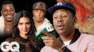 Tyler the Creator Answers Questions From Kendall Jenner Pharrell Jerrod Carmichael amp More  GQ [upl. by Lammond]