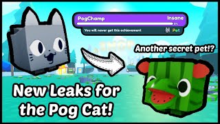 New Leaks for the Pog Cat in Pet Simulator X [upl. by Marylin]