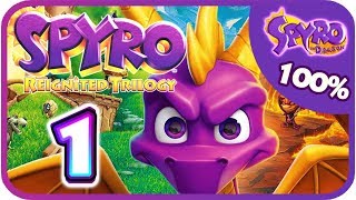 Spyro Reignited Trilogy  Spyro 2 Riptos Rage PS4 Gameplay  PlayStation Underground [upl. by Massab]