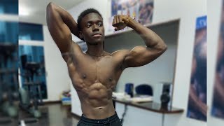 2 Years Natural Body Transformation Skinny to Muscle 1719yrsHome Workout  GymFitness In Africa [upl. by Keller377]