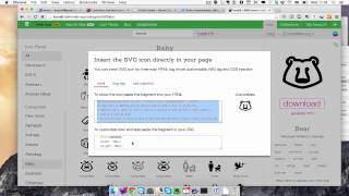 How to Insert SVG Icons of Different Size into Your Web Page [upl. by Hsiri]