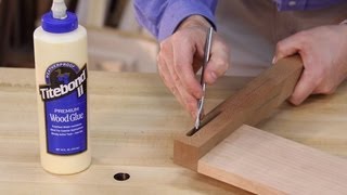 3 Steps to Great GlueUps Mortise and Tenon Joint [upl. by Nagey]