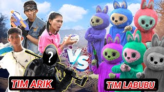 ARIK SQUAD VS LABUBU SQUAD JAHAT part 2😱 HAMPIR MENANG UNTUNG ADA ANGGOTA BARU  Mikael TubeHD [upl. by Lahcar]