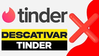 Como Desactivar Tinder  Tutorial Deshabilitar Cuenta de Tinder [upl. by Aneles]