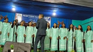 Ri Bhoi Synod C E Union Standing choir PYF Youth Camp 2024 Umswai Model Presbyterian Church [upl. by Adal696]