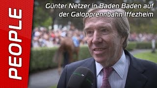 Günter Netzer in Baden Baden auf der Galopprennbahn Iffezheim [upl. by Stein]