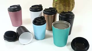 Portable Thermal Insulated Reusable Coffee Travel tumbler [upl. by Dieterich221]