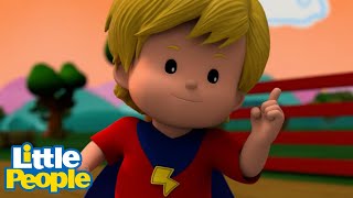 Fisher Price Little People  Super Eddie  New Episodes  Kids Movie [upl. by Naffets]