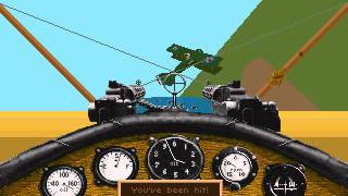 RED BARON PC Dogfight Fokker Triplane vs SPAD gameplay [upl. by Gonsalve]