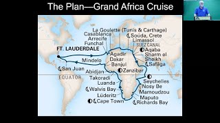 Taking A Cruise Completely Around Africa Part 1 [upl. by Aidekal]