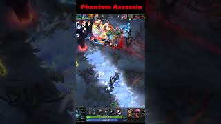 When Phantom Assassin farm Hero instead of creeps 🔥Easy 2880 Golds🔥 dota2 shorts Rampage [upl. by Notneuq]