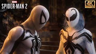 Miles Helps Peter Get The Anti Venom Suit With The Anti Dark Ages Suit  Marvels SpiderMan 2 4K [upl. by Ennaehr]