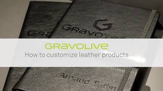 How to customize leather products [upl. by Wentworth]