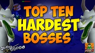 OSRS Top Ten HARD BOSSES [upl. by Wade]