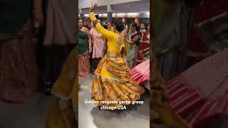 Ambe maa garba navratri navratrigarba navratri2024 goldenrangeela chicago usa [upl. by Esoj82]