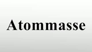 Atommasse [upl. by Martinson]