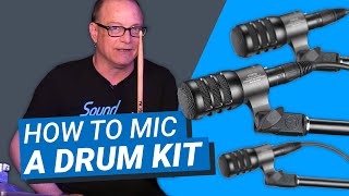 Pro Tips How to Mic a Drum Kit for a Live Event [upl. by Marozas]