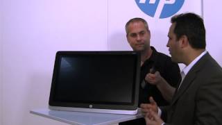 HP EliteDisplay S230tm Feature Review [upl. by Sisi773]