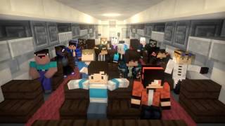 Phim minecraft đại chiến zombienhạc phim Super Hero [upl. by Netnerb]