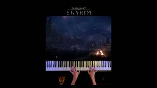 Jeremy Soule  Secunda pianocover piano skyrim theelderscrolls [upl. by Aisak]