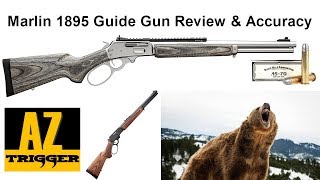 Marlin 1895 Guide Gun in 4570 Review amp Accuracy [upl. by Puklich]