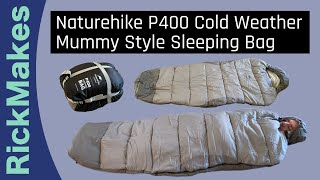 Naturehike P400 Cold Weather Mummy Style Sleeping Bag [upl. by Jenica]