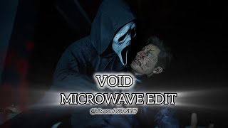 Void Microwave Trend Slowed  Reverb Ghost Face MK 1 [upl. by Ahael432]