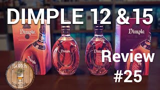 Dimple 12 amp 15 year old Blended Scotch Whisky  Review 25 [upl. by Adnuahsor]