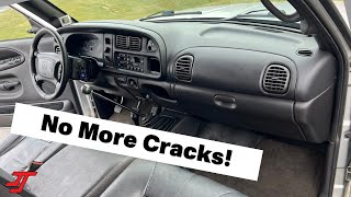 9802 Dodge Ram DIY Dash Board Replacement [upl. by Ehcnalb]