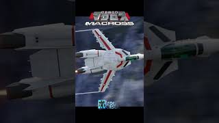 Veritech Air Combat Maneuvers macross robotech [upl. by Llorrad]