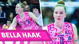 BELLA HAAK TOP SCORER All points in Big Match Conegliano  Scandicci  Lega Volley Femminile 2425 [upl. by Hakan660]