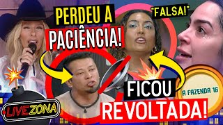 🔴GALISTEU GRITA e CORTA ÁUDIO na Roça🚨 LUANA SURTA e APONTA FALSIDADE de Camila Moura🔥A Fazenda 16 [upl. by Ytinav]