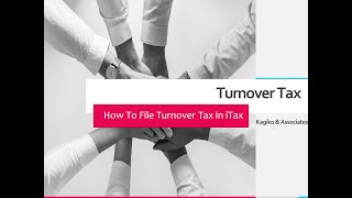 How to Register for Turnover Tax Obligation in iTax 2020 [upl. by Routh348]