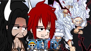 One Piece React To Future  One Piece  Gacha React [upl. by Nrubliw]