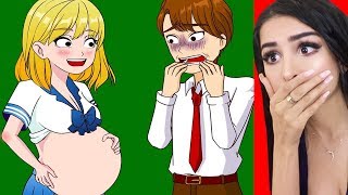 My Teacher Got Me PREGNANT Animated Story Time [upl. by Melan971]