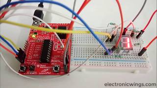 7 Segment Display with TI launchpad [upl. by Rigby676]