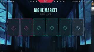 Opening some trash Night Markets In Valorant [upl. by Oilalue477]