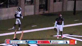 Opelika 41 yd td pass from Jake Bentley to James Moss [upl. by Callahan]