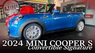 Explore the 2024 MINI Cooper S Convertible Signature Edition [upl. by Darcy819]