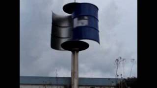 Savonius Windrad  Wildpoldsried  Wind turbine 2 [upl. by Arvo]