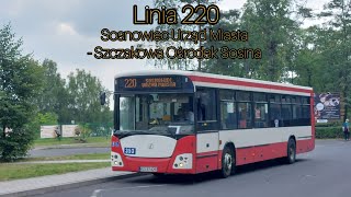 Jelcz M121I3 353  PKM Sosnowiec Linia 220 [upl. by Eicyaj]