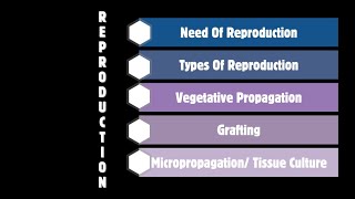 Reproduction I Vegetative Propagation I Micropropagation I Tissue Culture I Biology [upl. by Raval]